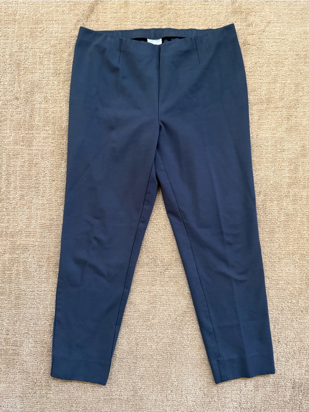 J. Jill Ponte Slim Leg Grey Pull on Size Large Straight-Leg Pants